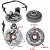 Stator cievka zapalovacia+rotor Pitbike 110cc 125cc