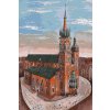 Vymalujsisam.sk Maľovanie podľa čísiel - Katedrála Krakov Veľkosť: 40x60cm, Rám: Bez rámu, iba zrolované plátno