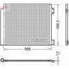 Kondenzátor klimatizácie DENSO DCN46026