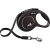 Flexi Classic NEW XS pásik 3 m čierne 12 kg