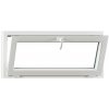 Sklopné plastové okno REHAU Smartline+ - SKLADOVÉ-OKNÁ.sk - 1200 x 550