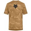 Cyklistický dres Fox Racing Ranger Tru Dri Ss Jersey Nutmeg Brown L