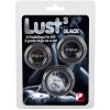 You2Toys Lust 3 krúžky na penis čierne