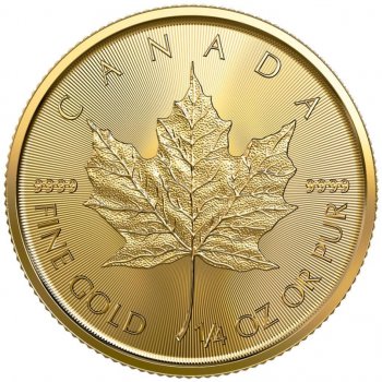 Royal Canadian Mint Maple Leaf Zlatá minca 1/4 oz