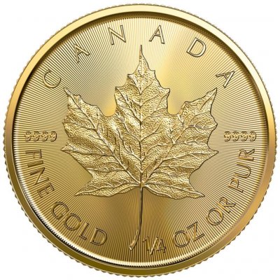 Royal Canadian Mint Maple Leaf Zlatá minca 1/4 oz