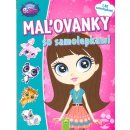 Littlest Pet Shop Maľovanky so samolepkami