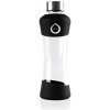 Fľaša, 550 ml, sklenená, EQUA Active, čierna
