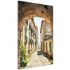 Vertikálny foto obraz sklenený Talianske uličky 50x100 cm