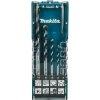 MAKITA sada vrtákov TCT s valcovou stopkou Multimateriál 5 ks E-14255