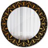 Okrúhle ozdobné zrkadlo Zlatá mandala fi 50 cm