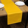 Biante Saténový behúň na stôl polyesterový Satén LUX-041 Kanárikovo žltý 35x160 cm