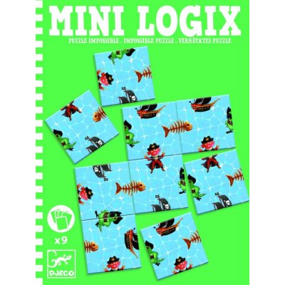 Djeco Mini Logix: Nekonečné puzzle Piráti