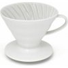 Keramický dripper Hario V60 01 biely