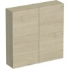 Závesná skrinka Intedoor TRENTA dub kendal prírodný 60 x 60 x 15 cm TRE HZ 60x15 2D S 70