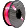 GEMBIRD Tisková struna (filament) PLA, 1,75mm, 1kg, silk rainbow, červená/fialová