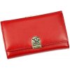 Dámska kožená peňaženka Gregorio malá červená 14,5 × 9 cm