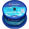 CD R disk, Jewelcase, AZO, 700MB, 52x, 50 ks, cake box, VERBATIM DataLife Plus