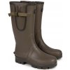 Fox Holínky Neoprene Lined Camo Khaki Wellies