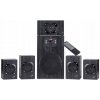 Genius reproduktory SW-HF 5.1 4500 v2, 5.1, 125 W, čierne, diaľkové ovládanie