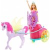 Barbie Princezná v kočiari a rozprávkový kôň