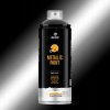 FARBA MTN PRO METALICKÝ SPREJ 400 ML ČIERNA R-9011