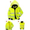 Portwest Portwest bunda Bomber Hi-Vis Contrast C465 odnímatelné rukávy reflexní žltá/navy