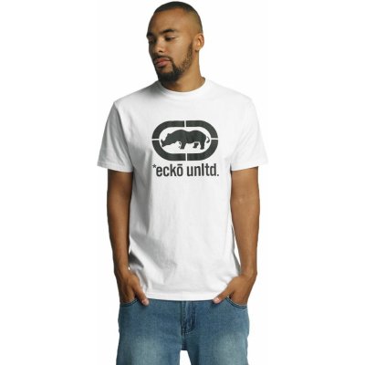 Ecko Unltd. tričko pánske John Rhino T-Shirt White/Black