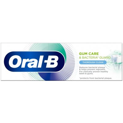 ORAL-B Gum Care & Bacteria Guard Thorough Clean Zubná pasta 75 ml