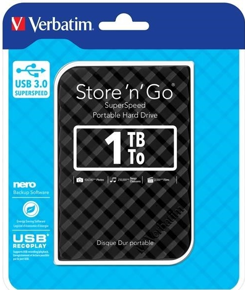 Verbatim Store \'n\' Go 1TB, 53194