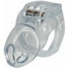 Hidden Desire Extreme Clear Control Cock Cage Regular, pás cudnosti pre mužov 80 mm