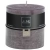 J-Line by Jolipa Šedá sviečka Granite valec XL - Ø 10*10 cm/80h - J-Line by Jolipa