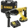 DeWALT DCH133M1 18V/2,6J AKU kombinované kladivo 2,8kg, 1x4Ah, nabíječka, kufr