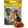 JK ANIMALS, Kolagénové srdiečka s koreňom púpavy, harmančekom a inulínom, +25% Gratis, 100 g