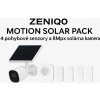 ZENIQO Motion Solar Pack 3160 – Bezpečnostný set s 8MPx solárnou kamerou a 4 pohybovými senzormi