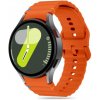 Tech-Protect Silicone Sport remienok na Samsung Galaxy Watch 4 / 5 / 5 Pro / 6 / 7 / FE, orange