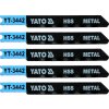 YATO List pílový do priamočiarej píly 70 mm na kov TPI36 5 ks (YT-3442)