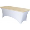 TENTino Elastická čiapka STANDARD na dosku skladacieho stola 152x76 cm VIAC FARIEB Farba obrusu: ŠAMPAŇ / CHAMPAGNE