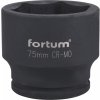 FORTUM Hlavica nástrčná rázová, 3/4'', Cr-V.Mo., 75mm 4703075
