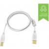 Vision Techconnect 2 - Kabel USB - USB typ B (M) do USB (M) - USB 2.0 - 3 m - bílá