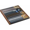 TSC Tascam MODEL 16 audio mixér 16 kanálov 20 - 30000 Hz Čierna, zlatá, drevo