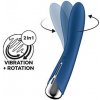 Satisfyer Spinning Vibe 1 (Blue), rotujúci vibrátor