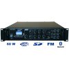 RH Sound ST2060BC/MP3+FM+IR - Moderná rozhlasová ústredňa (všetko v jednom) pre všestranné ozvučenie so zabudovaným tunerom AM/FM s MP3 prehrávačom, prehrávaním cez BLUETOOTH a diaľkovým ovládačom. 6