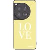 Picasee silikónový čierny obal pre OnePlus 12 5G - Love