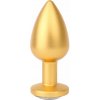 Análny kolík Gold S Jeweled Aluminium Anal Plug