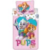 Posteľné obliečky Paw Patrol Pink Girls IV mikro