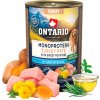 Konzerva Ontario Adult Monoprotein morčacie pate s batátmi 400g