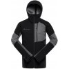 Pánska softshellová bunda s úpravou dwr ALPINE PRO ESPRIT 2 čierna 4XL