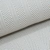 Kabátovina N6972, bielo-taupe cik cak, š.150