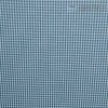 Bavlnený popelín kockovaný, petrolejový 1 m