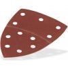 DEMA Brúsny papier pre delta brúsku 102x152 mm K180, 10 ks